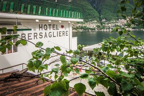 Front of property - Hotel Bersagliere (Laglio)