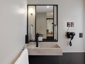 Standard Room, 1 Double Bed, Accessible | Minibar, desk, blackout drapes, free WiFi