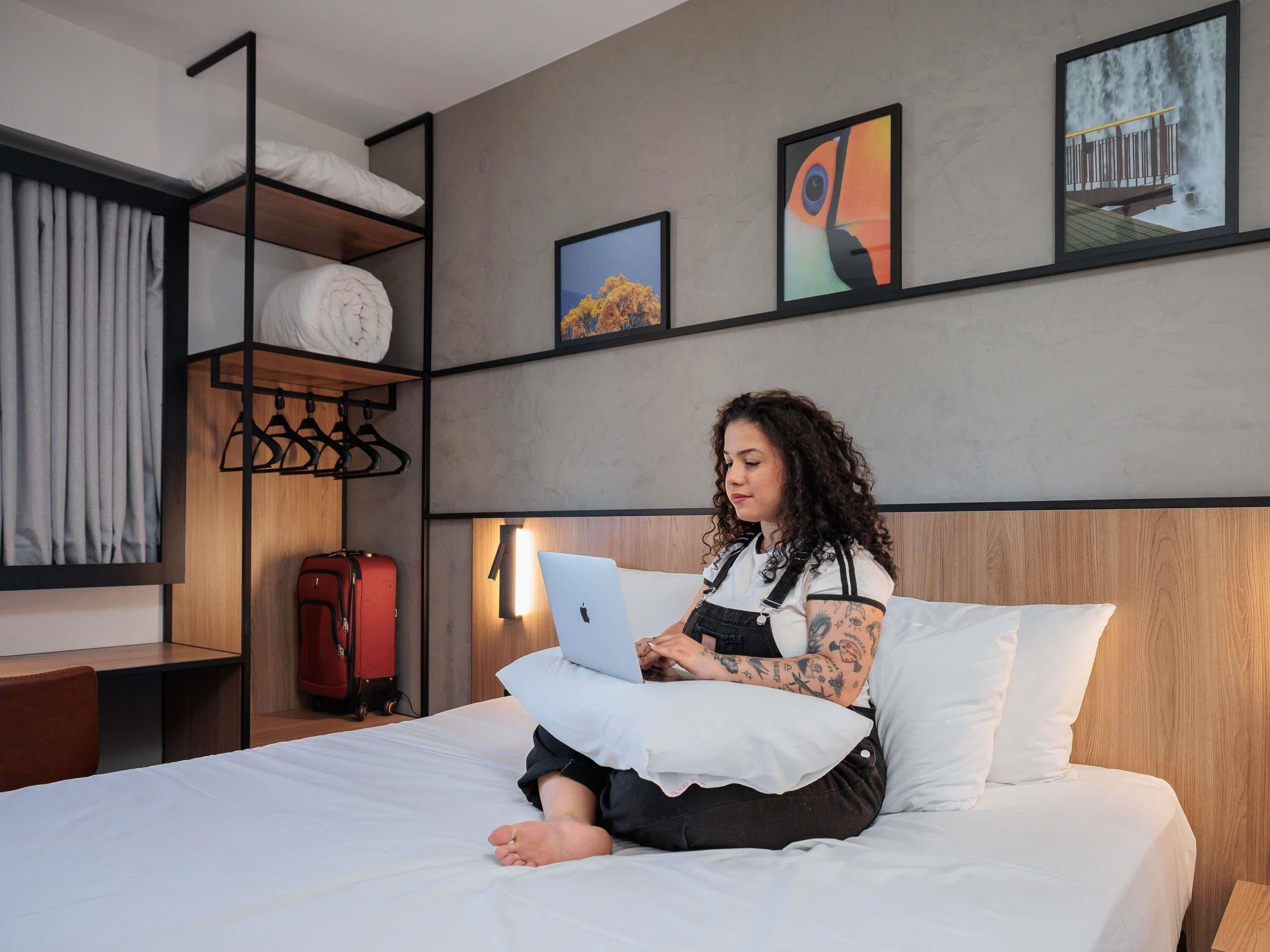 Minibar, desk, blackout curtains, free WiFi