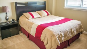 Iron/ironing board, free WiFi, bed sheets, wheelchair access