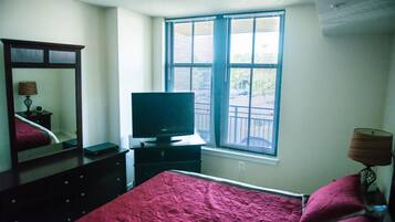 1 habitación, tabla de planchar con plancha y wifi gratis