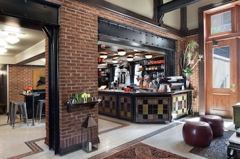 Reception area at The High Line Hotel