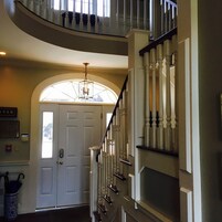 Interior entrance