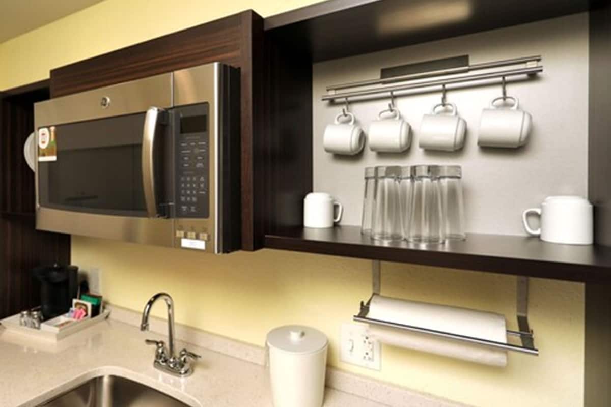 hypo-allergenic bedding, blackout curtains, iron/ironing board