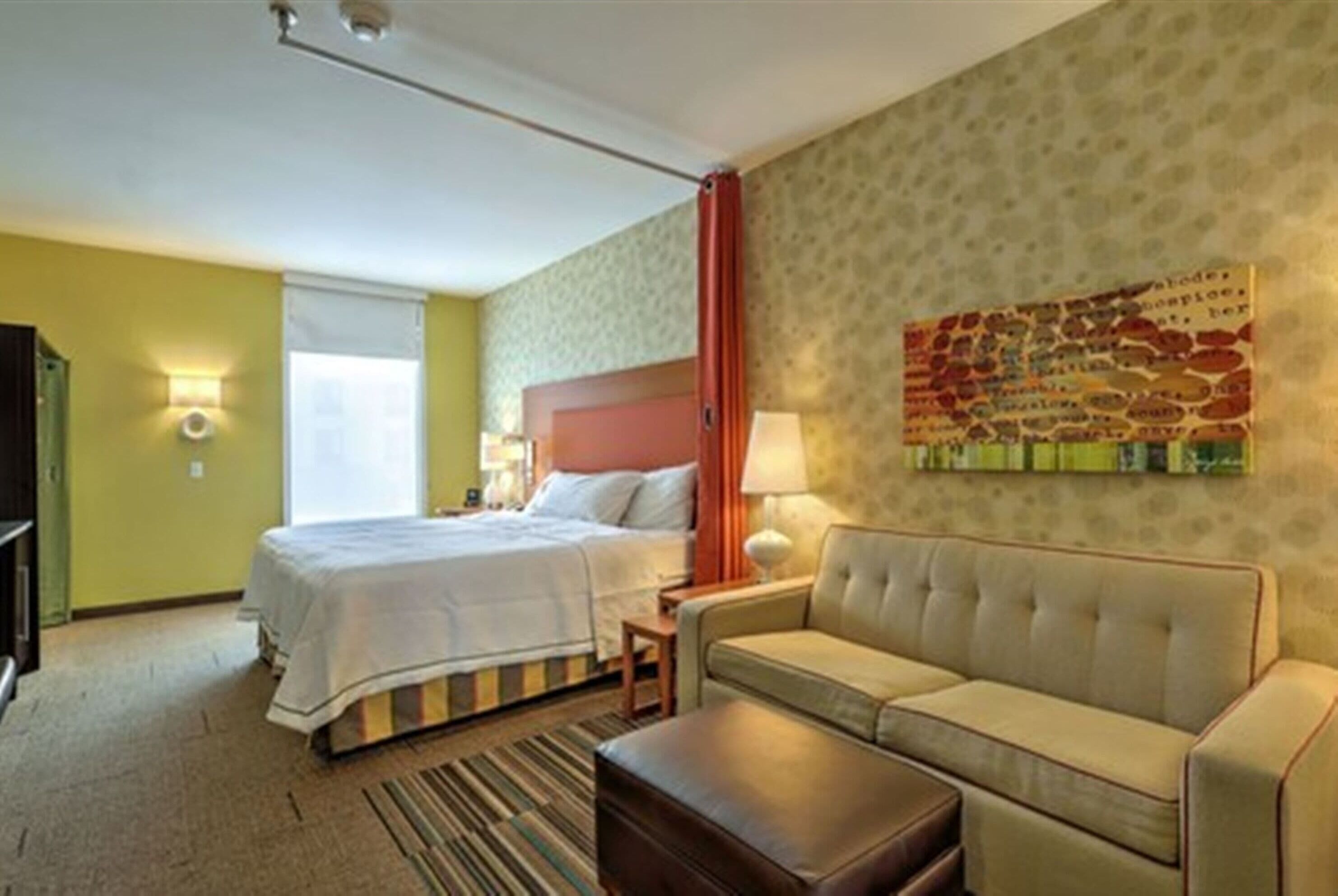 Hypo-allergenic bedding, blackout drapes, iron/ironing board, free WiFi