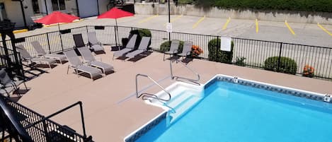 Seasonal outdoor pool