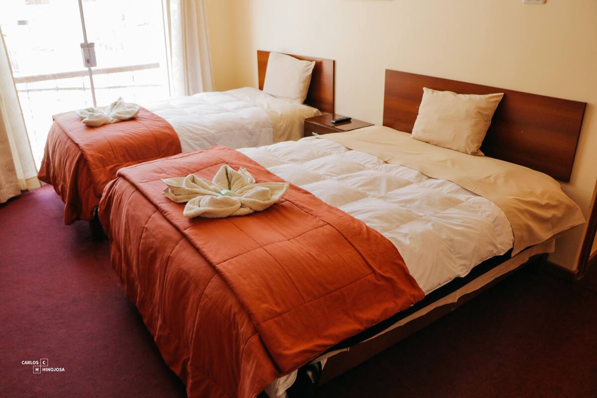 In-room safe, desk, blackout curtains, free cots/infant beds