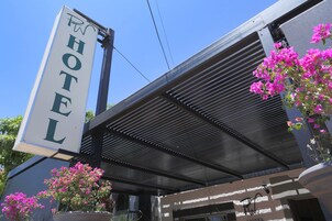 Fassade der Unterkunft