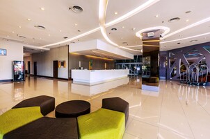 Sala de estar en el lobby