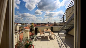 LĂ€genhet Deluxe - 2 sovrum - terrass | Terrass/Patio