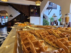 Free daily full breakfast