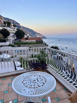 Deluxe Double Room, Terrace | Terrace/patio - Hotel Villa delle Palme (Positano)