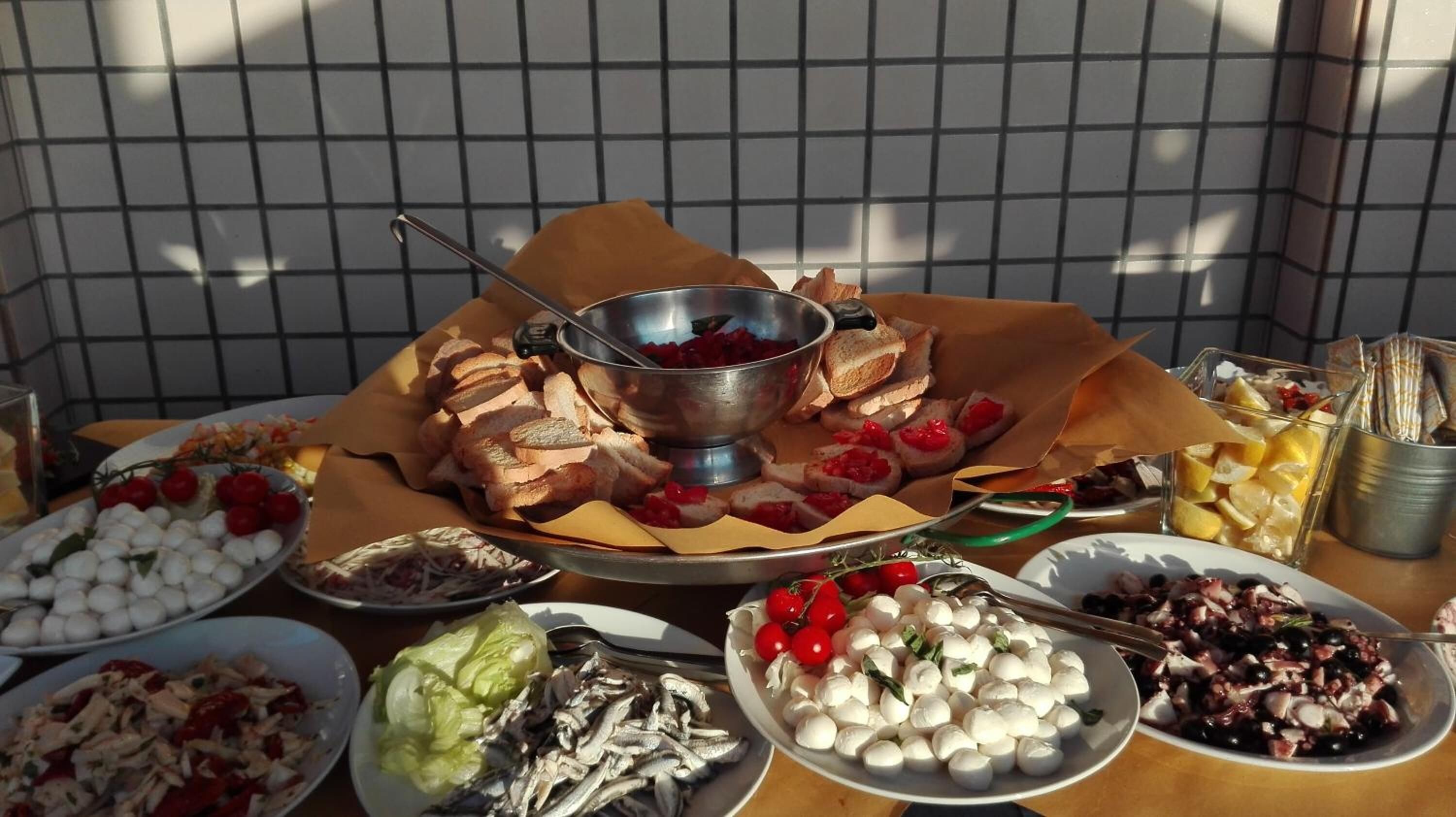 breakfast, lunch, dinner served; mediterranean cuisine