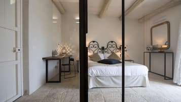 Junior Suite, 1 Queen Bed, Private Pool, Garden Area, Adult Only | 1 bedroom, down comforters, minibar, in-room safe