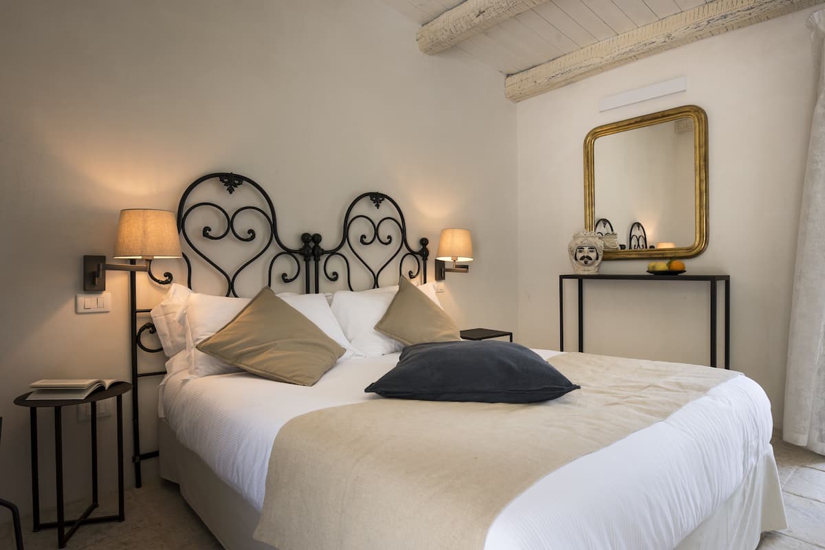 Junior Suite, 1 Queen Bed, Private Pool, Garden Area, Adult Only | 1 bedroom, down comforters, minibar, in-room safe