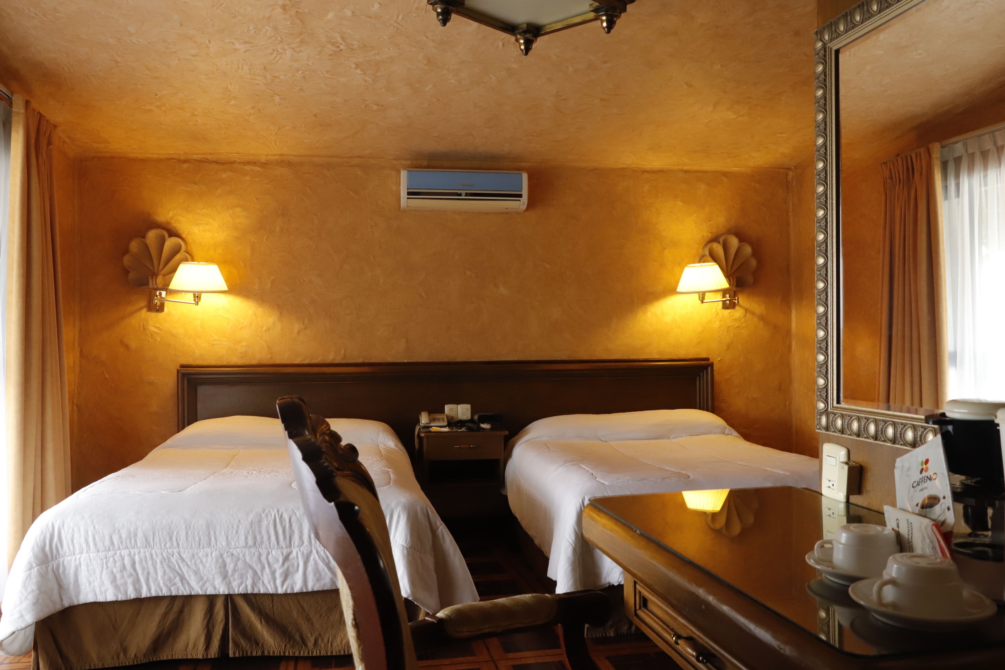 junior suite, 2 double beds | view from room