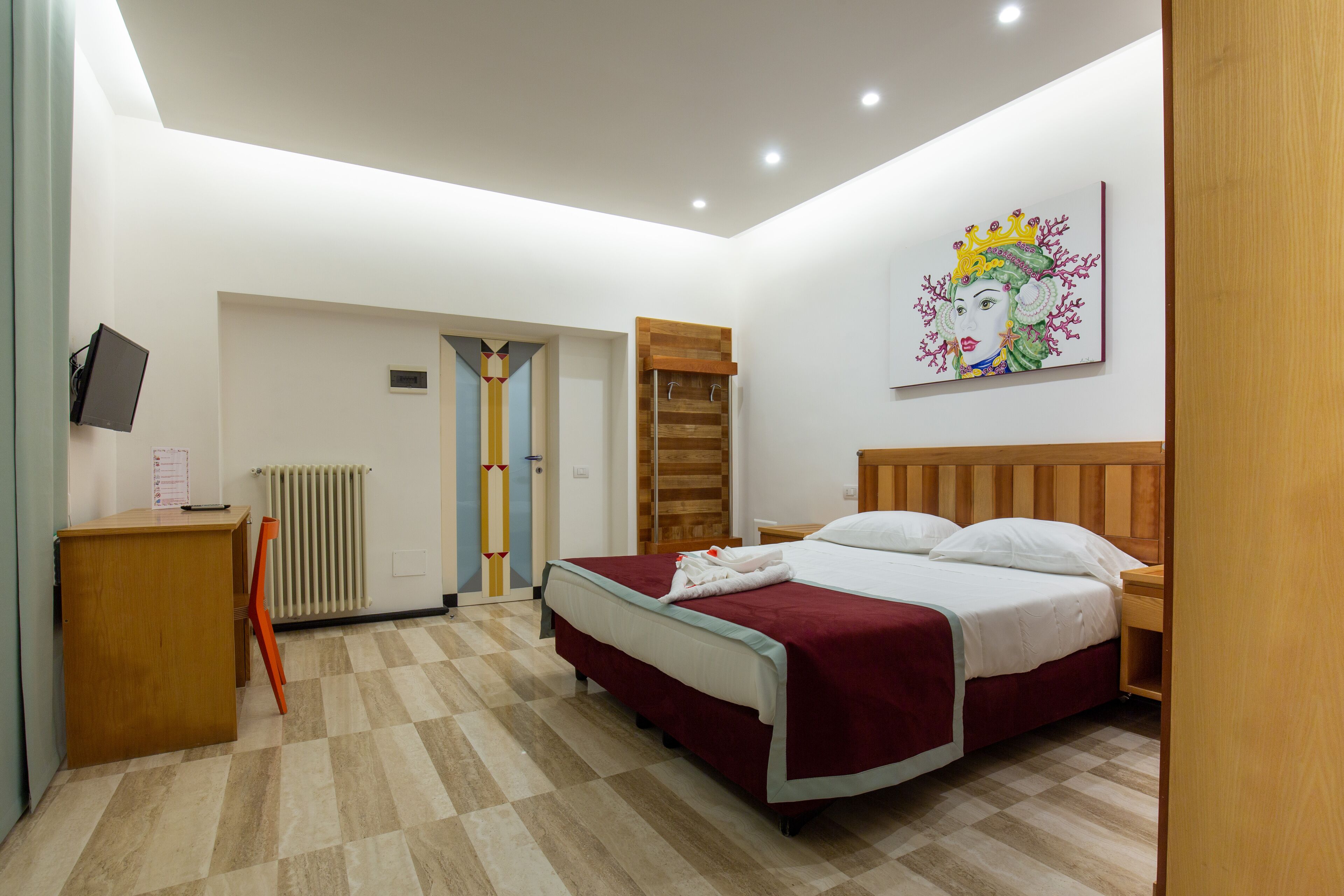 Superior Double Room, 1 Queen Bed, Sea View, Ground Floor | In-room safe, individually furnished, blackout curtains, free WiFi