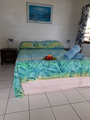 Basic Double Room, 1 Bedroom, Non Smoking, Garden View - Reefcomber Sunset Beach (Rarotonga)