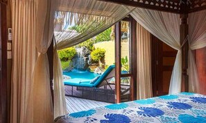 Beachside Villa | View from room - Rumours Luxury Villas & Spa (Rarotonga)