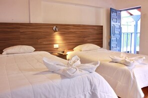 Double Room, 2 Single Beds