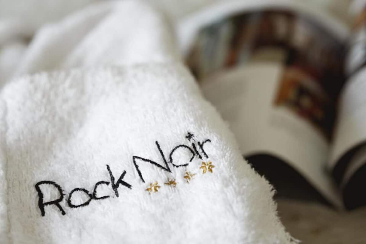 free toiletries, hair dryer, bathrobes, slippers