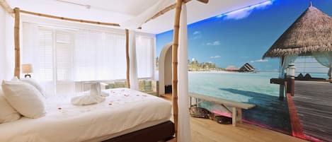 Suite, 1 trÚs grand lit (Asia) | 1 chambre, literie hypoallergénique, coffre-fort, bureau