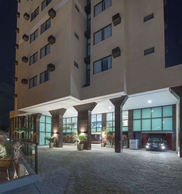 Front of property - evening/night