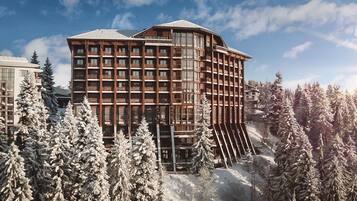 Facciata della struttura