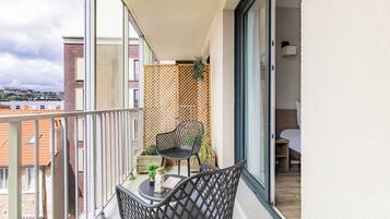 Eenvoudige studio, balkon (Double) | Balkon