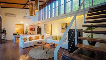 Villa, 2 Bedrooms, Private Pool | Living area