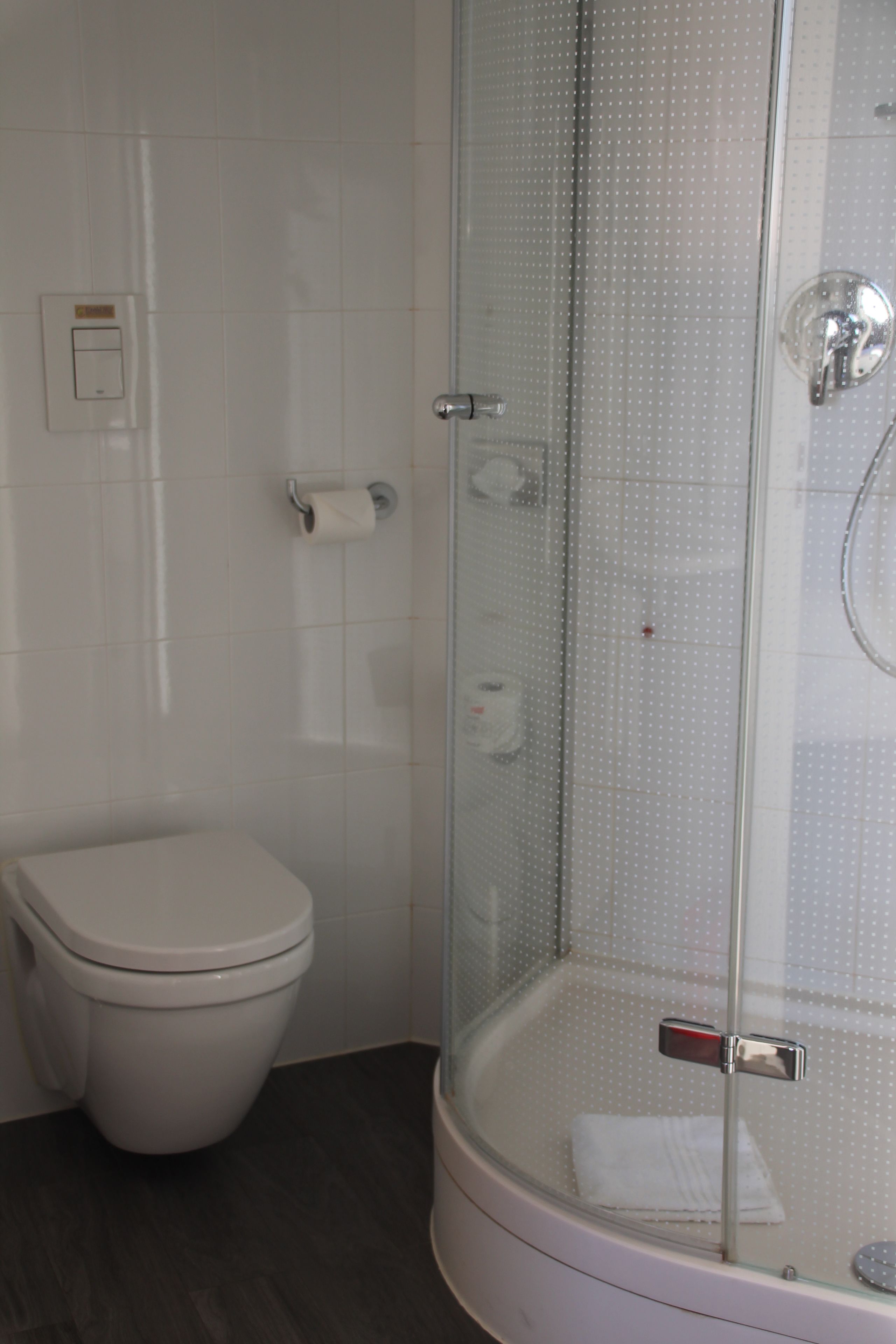 Dusj på badet