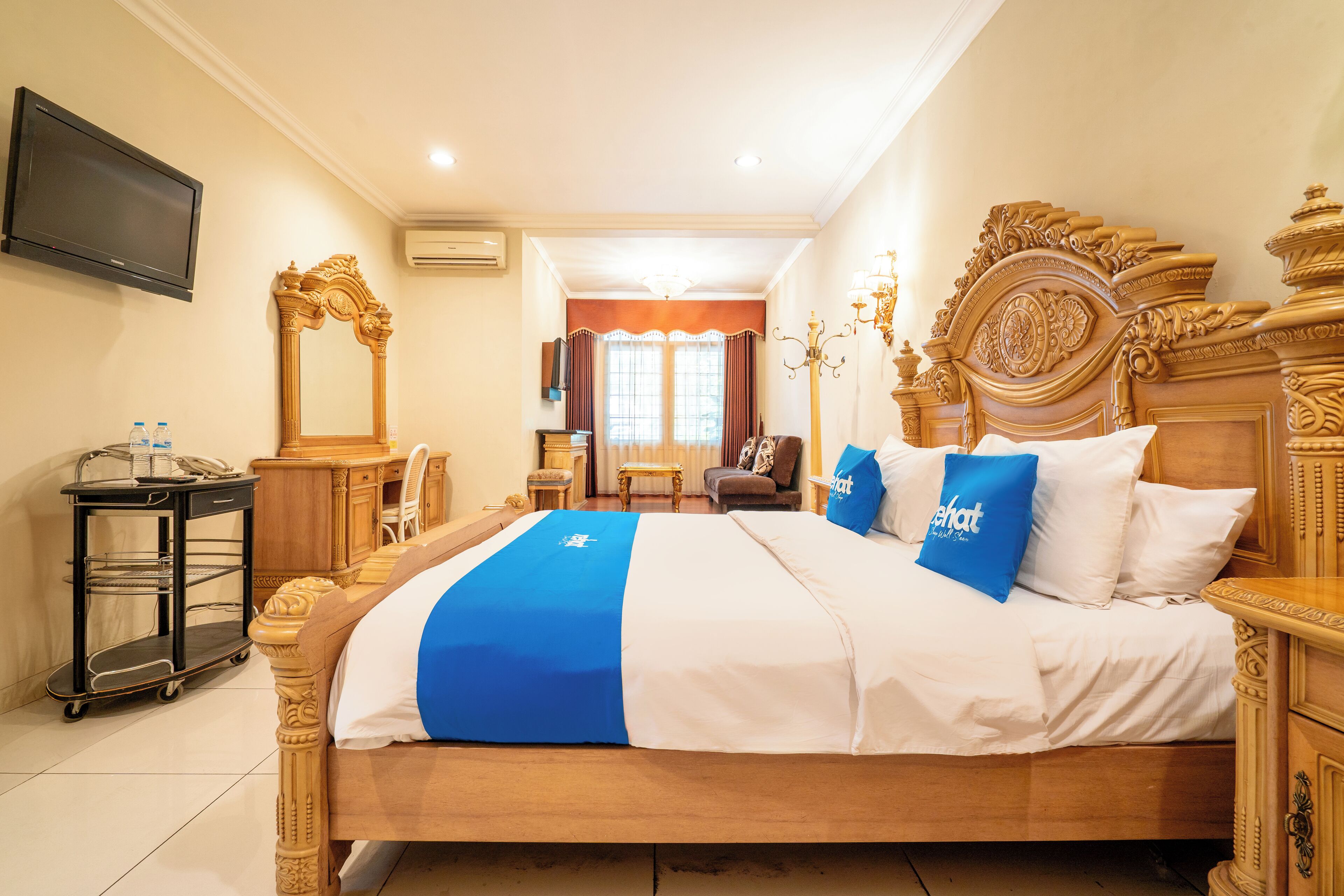 Phòng đôi Executive | Minibar, bàn, truy cập Internet không dây miễn phí 