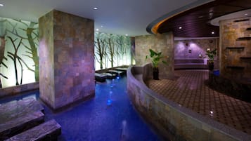 Banho turco/hammam, tratamentos corporais, hidroterapia