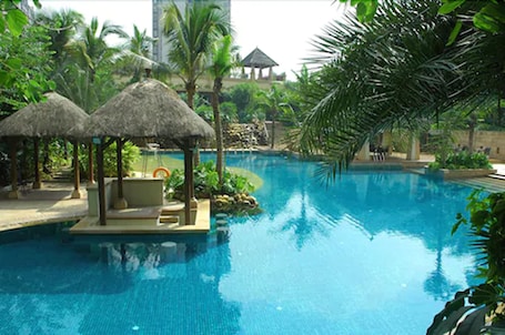 Indoor pool, outdoor pool