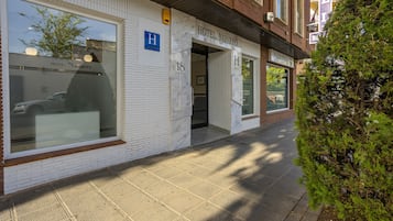 Majoituspaikan julkisivu