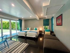Villa, 4 Bedrooms, Private Pool | 4 bedrooms, in-room safe, iron/ironing board, free cribs/infant beds