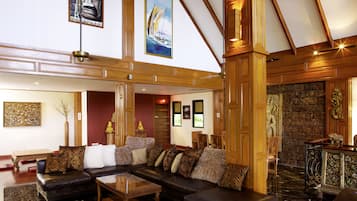 Villa, 5 Bedrooms, Private Pool | Living area | 50-inch LCD TV with cable channels, TV, computer