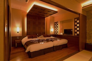 Free WiFi, bed sheets - Tokachigawa Onsen Daiichi Hotel Hoshutei Toyotei (Otofuke)