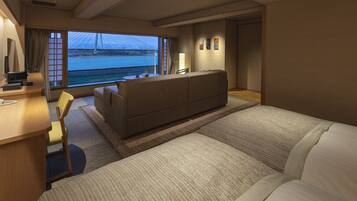 Premium with View Bath, Non-Smoking | Free WiFi, bed sheets