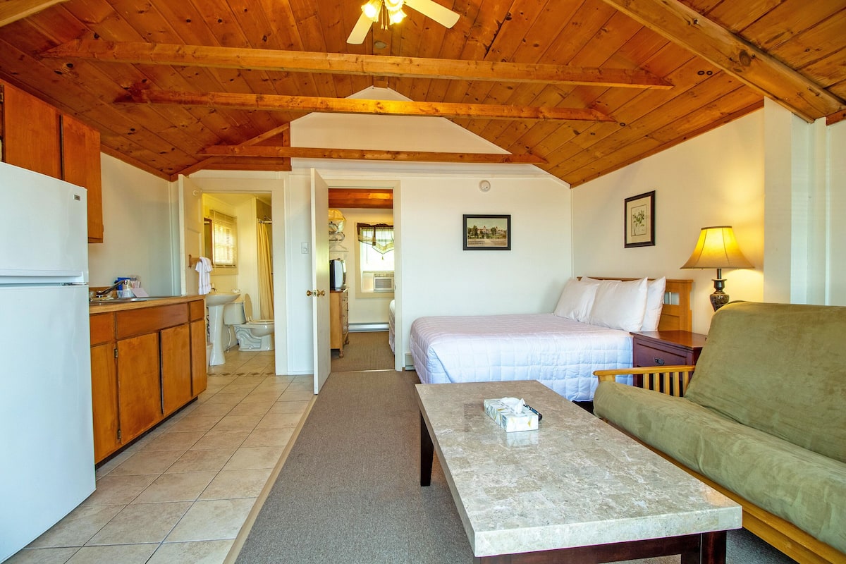 Large Two Room Cottage with Shared Balcony | Extra bedden, gratis wifi, beddengoed