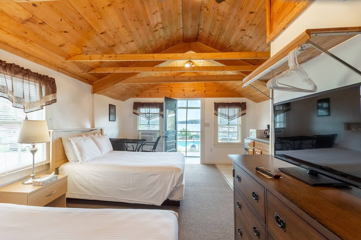 Large One Room Cottage | 摺床/加床 (收費)、免費 Wi-Fi、床單
