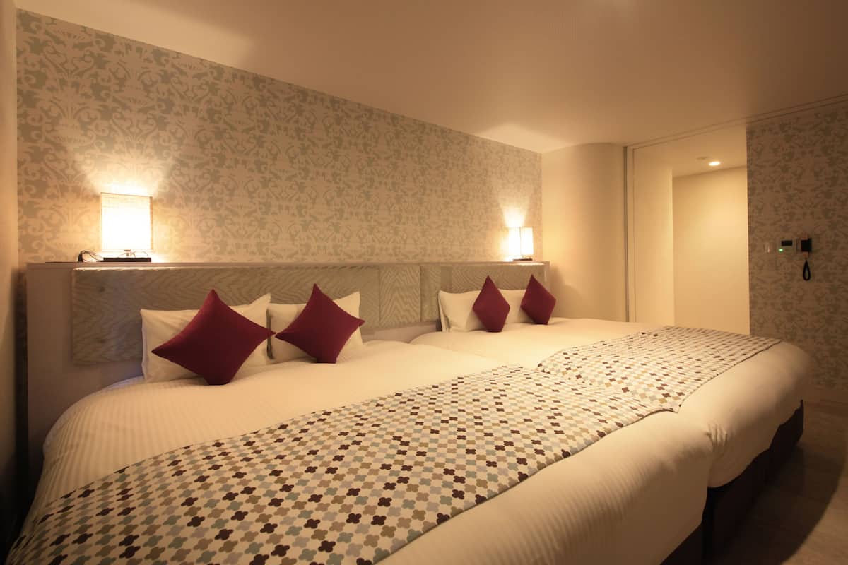 雙床房, 非吸煙房 (2King, Annex, Extra Bed for 5th Adult) | 高級寢具、羽絨被、書桌、熨斗/熨衫板