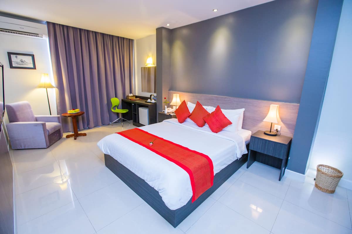 Deluxe-Doppelzimmer | Daunenbettdecken, Pillowtop-Betten