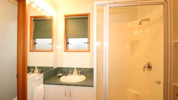 Appartement, 2 slaapkamers | Badkamer | Gratis toiletartikelen, een haardroger, handdoeken