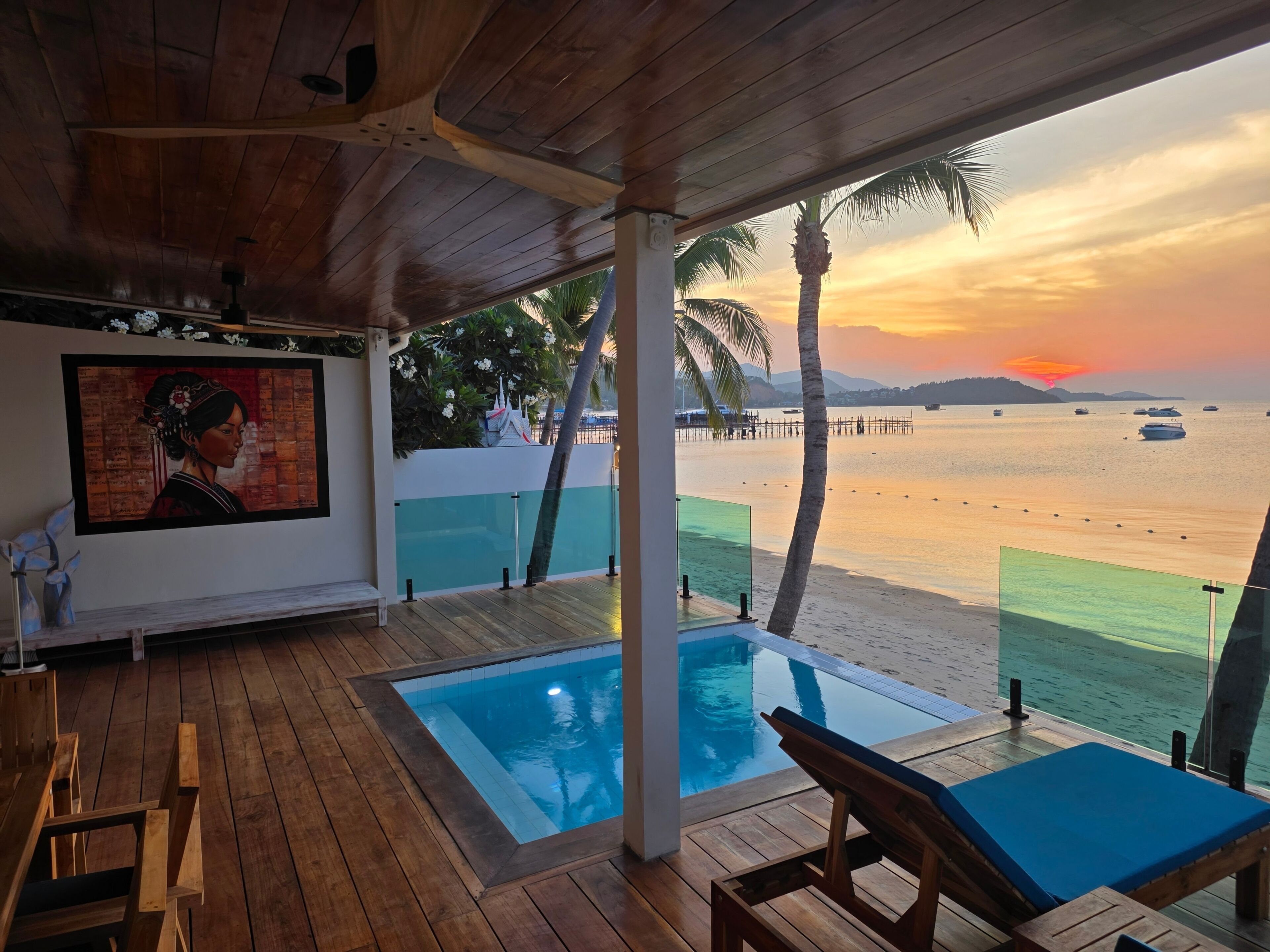 Premium Two Bedrooms beach Villa with Plunge Pool | Terrace/patio