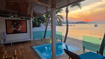 Premium Two Bedrooms beach Villa with Plunge Pool | Terrace/patio