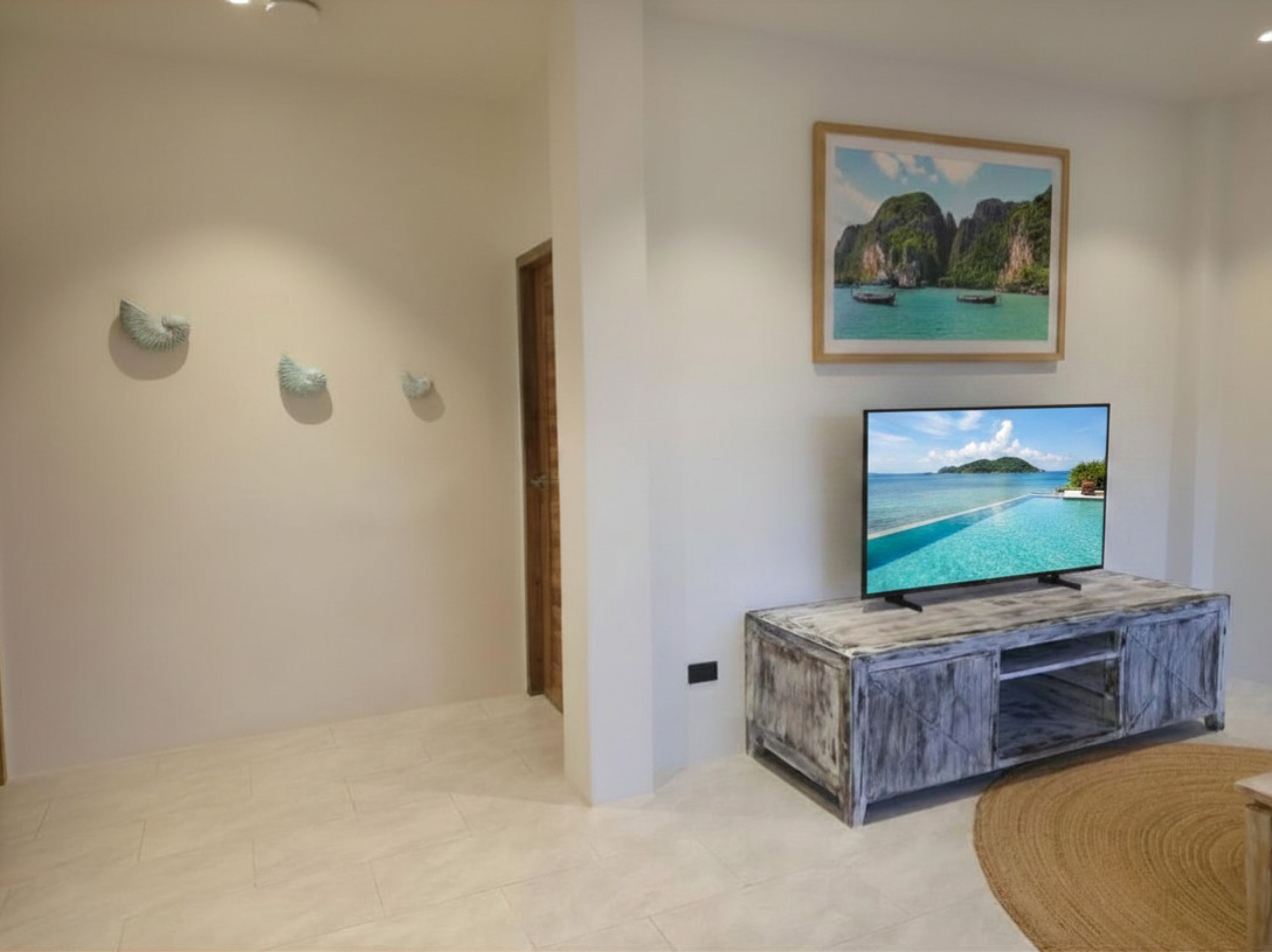 Premium 2 Bedrooms pool view villa | Living area