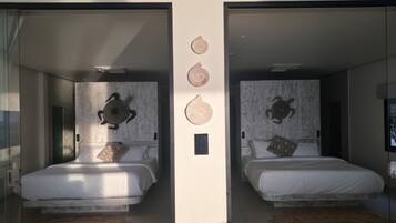 Premium Two Bedrooms beach Villa with Plunge Pool | Egyptian cotton sheets, premium bedding, in-room safe