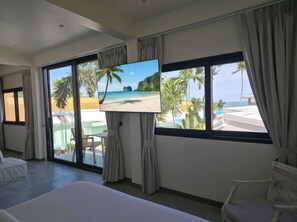 Sea View Studio With Full Kitchen | Egyptian cotton sheets, premium bedding, in-room safe - Casa By The Sea Samui (Koh Samui)