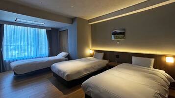 Luxury Triple Room | Premium bedding, down comforters, in-room safe, desk